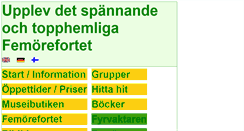 Desktop Screenshot of femorefortet.se